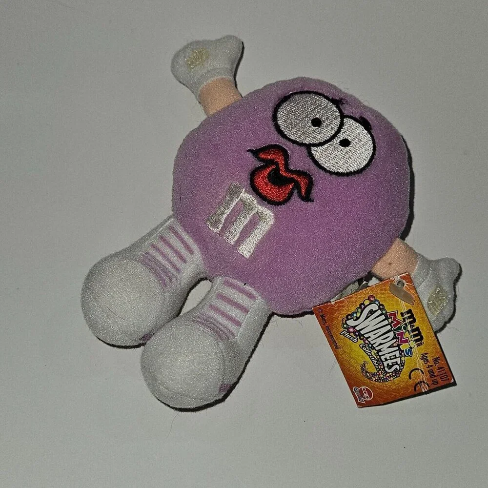 VTG Lisa Lilac M&M Minis Swarmees Purple Plush Small 5